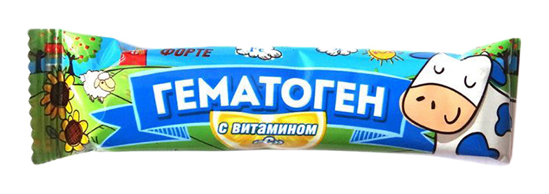 Гематоген Форте Мясной край с витамином С 40г