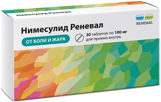 Нимесулид Реневал тб 100 мг N 30