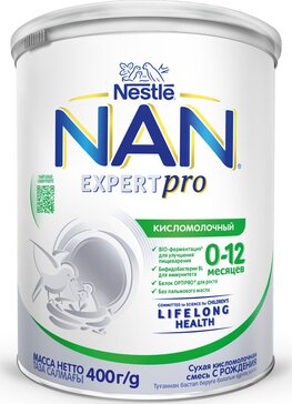 NAN expert pro смесь сухая 0-12мес кисломолочная 400г N 1