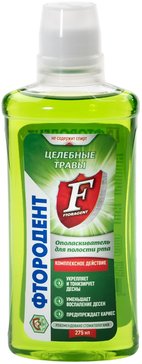 Ополаскиватель Фтородент целебные травы 275мл