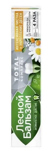 Зубная паста Лесной бальзам ромашка/облепиха 75мл