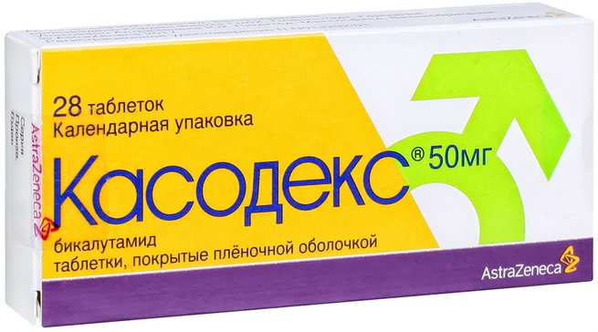Касодекс тб п/о плен 50 мг N 28