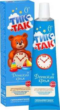 Крем детский Тик-Так молочный протеин 41г