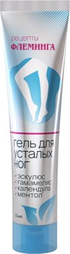 Рецепты Флеминга гель для усталых ног 75мл N 1