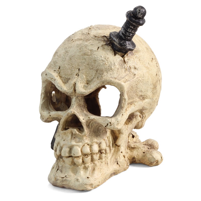 Грот череп пирата Laguna 12х11х11см 2805ld