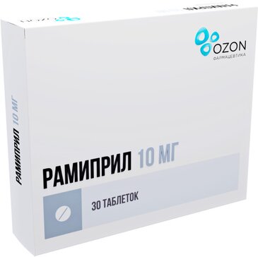 Рамиприл Озон тб 10мг N 30
