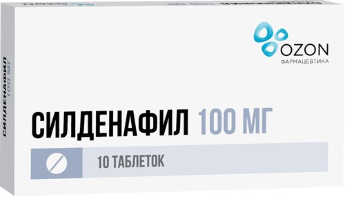 Силденафил Озон тб 100мг N 10
