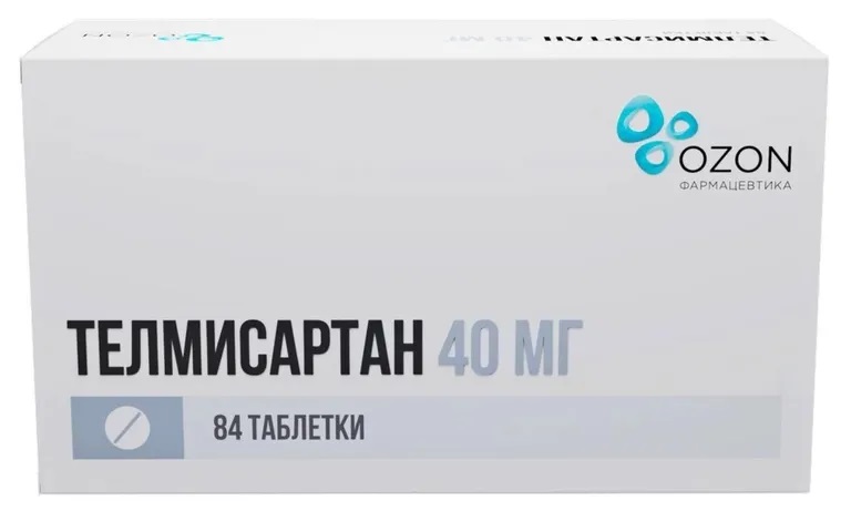 Телмисартан тб 40мг n84