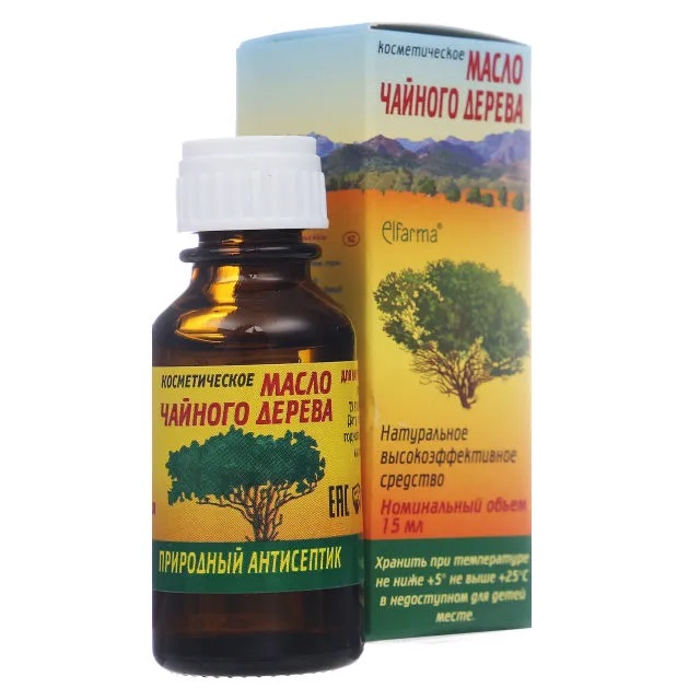 Масло чайного дерева косметическое фл 15мл