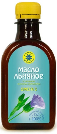 МАСЛО ЛЬНЯНОЕ КОМПАС ЗДОРОВЬЯ 200МЛ