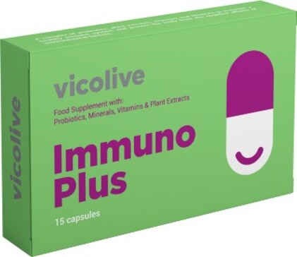 vicolive immuno plus капс. n15 бад