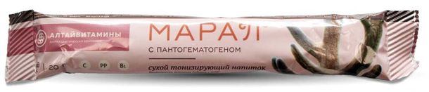 Марал с пантогематогеном сухой тонизирующий напиток 700г