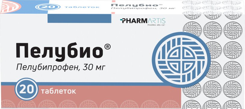 Пелубио табл 30мг N 20