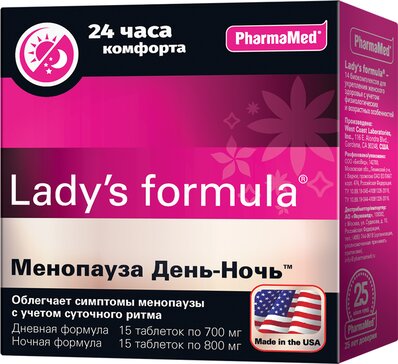 Леди-С формула Менопауза День-Ночь тб N 30+N 30