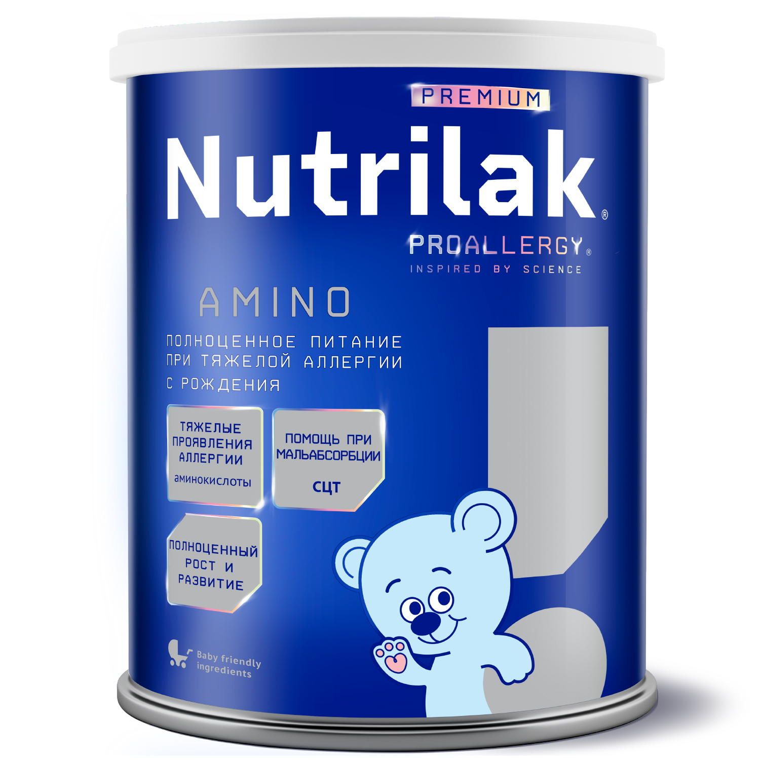 ProAllergy Nutrilak Premium Amino смесь сухая при тяжелой аллергии 0+месяцев 400г