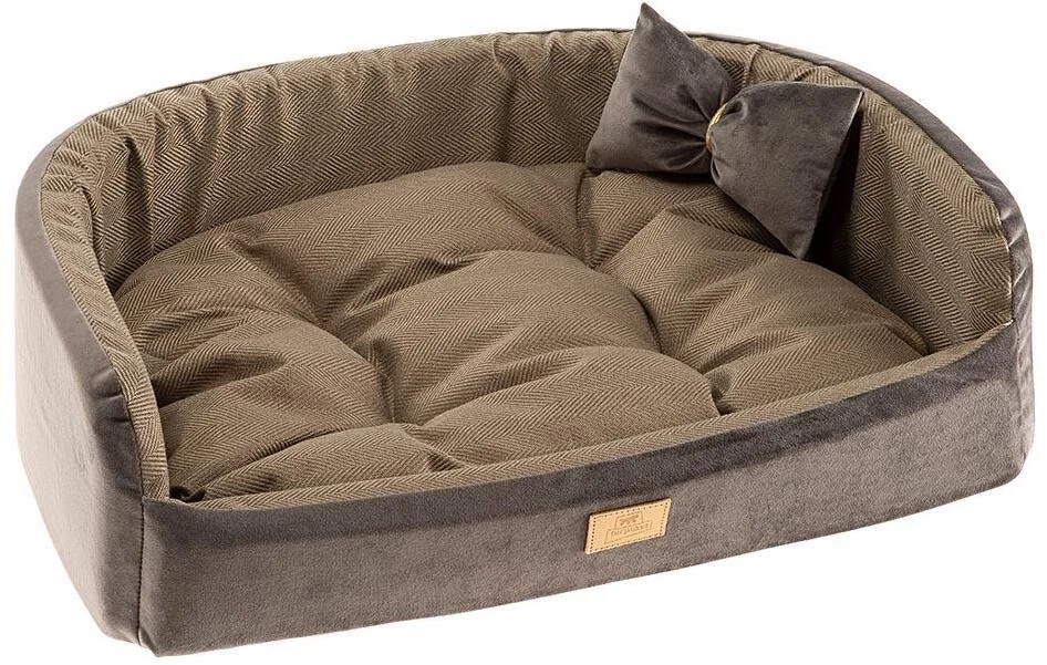 Диван-кровать для собак и кошек коричневый Ferplast harris 50