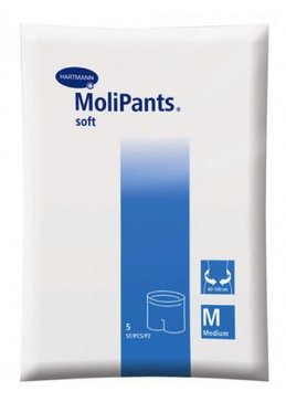 MoliPants soft штанишки эластичные для фиксации прокладок р.M 60-100см N 5
