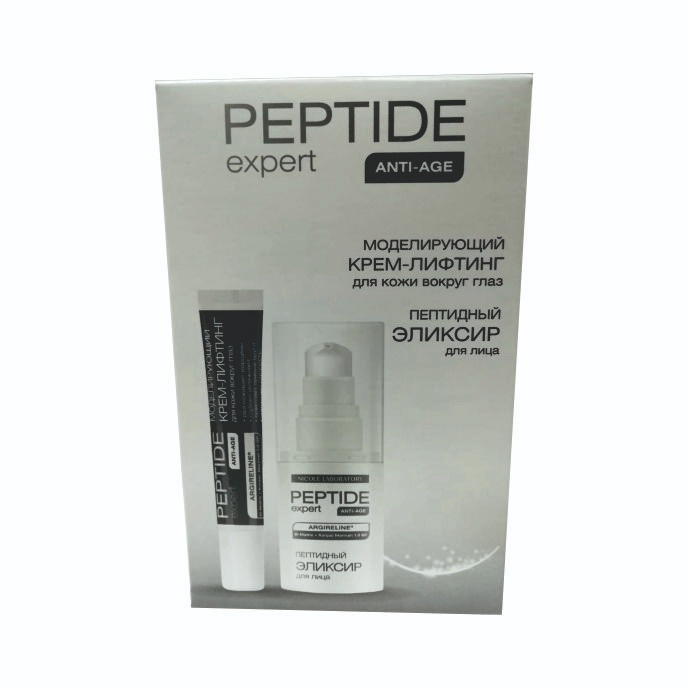 Peptide Expert anti-age набор крем-лифтинг вокруг глаз 20мл + пептидный эликсир 30мл