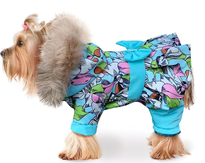 Дождевик для собак девочек мультиколор р.16 10508010/060815/0011238