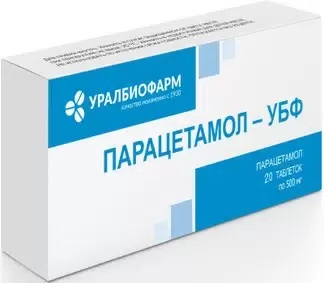 Парацетамол  тб 500мг N 30