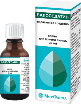 Валоседатин капли д/приема внутрь фл-кап 25мл N 1