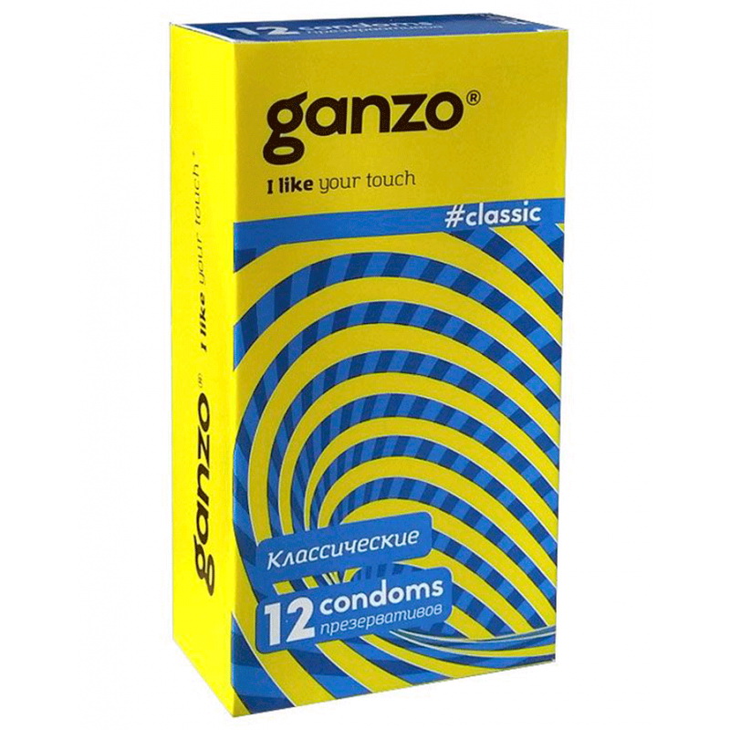 Презервативы Ganzo Классик N 12
