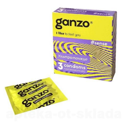Презервативы Ganzo Ультратонкие N 3
