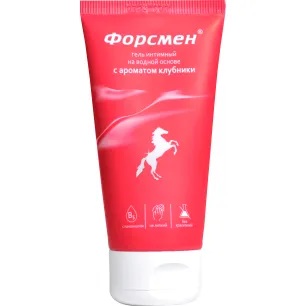 Форсмен гель интимный на водной основе клубника 50мл N 1
