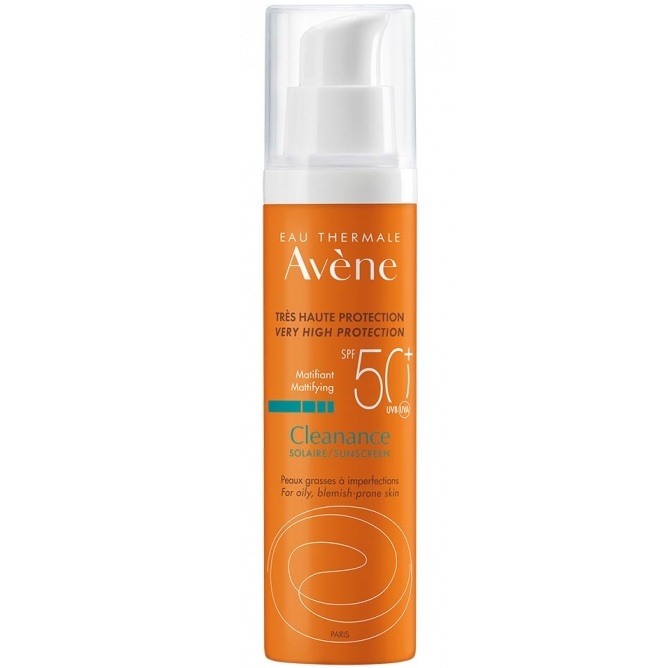 Avene Клинанс солнцезащитный флюид для жирной1 кожи SPF 50+ 50 мл