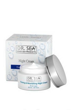 Dr.Sea укрепляющий и питательный ночной крем для всех типов кожи 50 мл