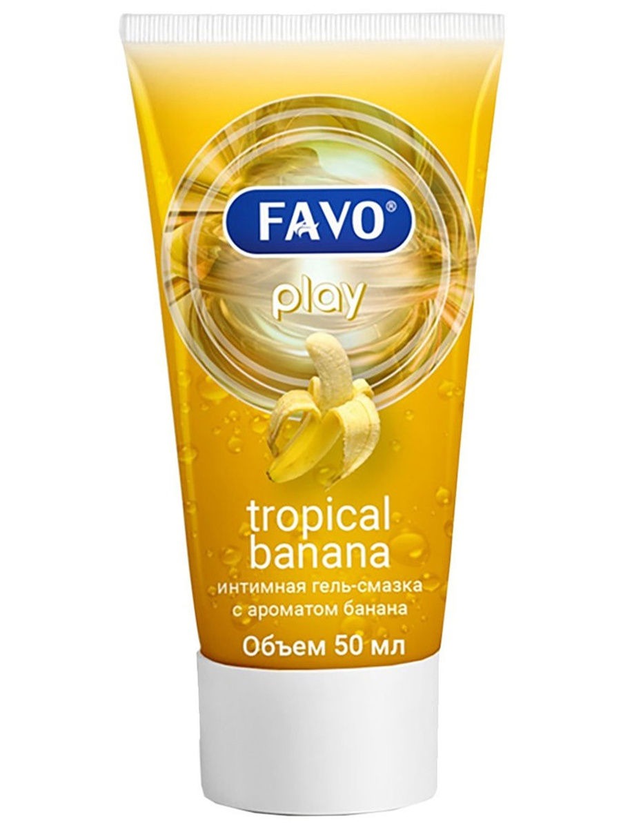 Favo play интимная гель-смазка 50мл аромат банана