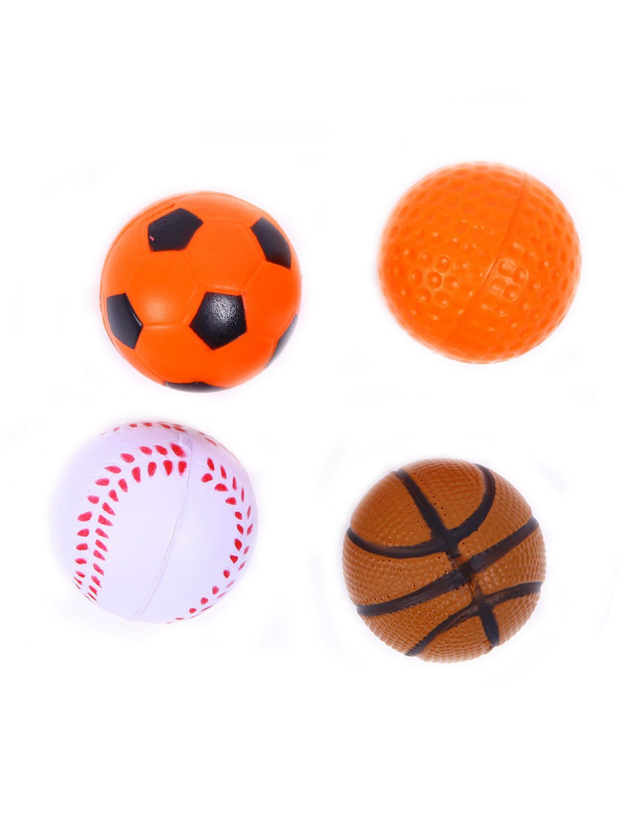 Игрушка мяч для кошек неон Шурум-бурум каучук n4