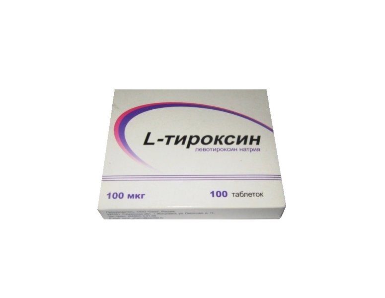 L-тироксин Озон тб 100мкг N 100