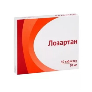 Лозартан Озон тб п/о плен 50 мг N 30
