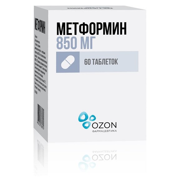 Метформин Озон тб 850мг N 60
