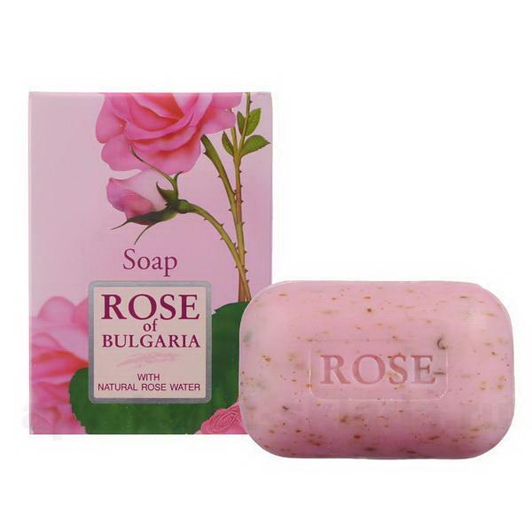 Rose of Bulgaria Мыло с частичками лепестков роз 100г