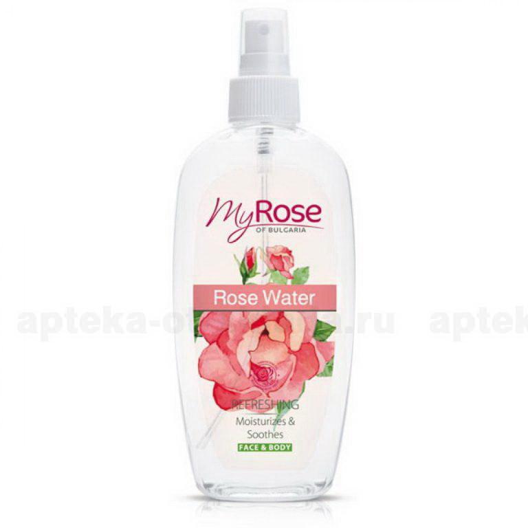 My Rose of Bulgaria Rose Water Розовая вода для лица и тела спрей 220мл