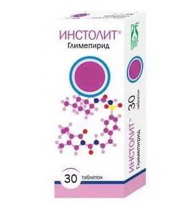 Инстолит тб 1 мг N 30