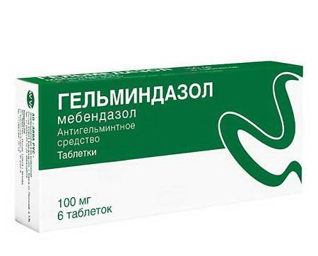 Гельминдазол тб 100 мг N 6