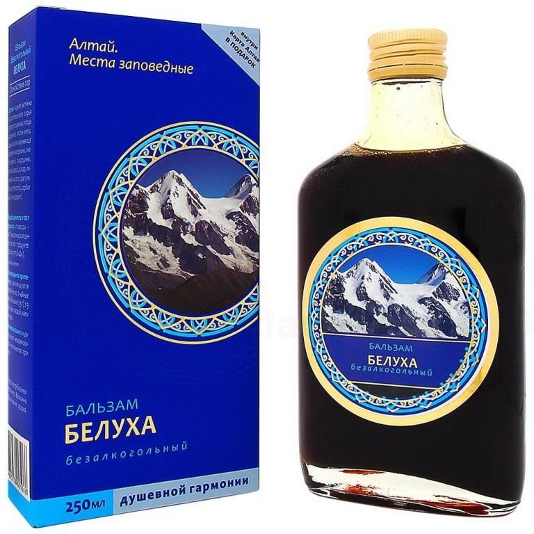 Алтайский букет Белуха Спокойствие гор бальзам безалкогольный 250 мл