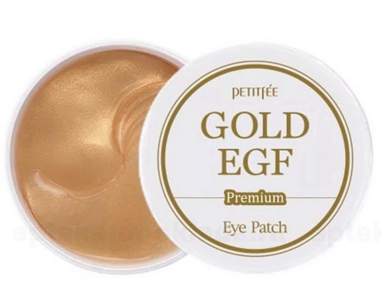 Petitfee Gold и EGF патчи гидрогелевые для област вокруг глаз с золотом Premium N 60