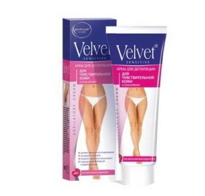 Velvet крем для депиляции для чувствительной кожи и зоны бикини 100мл
