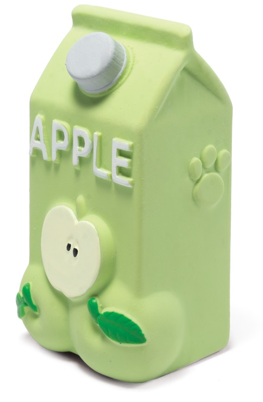 Игрушка яблочный сок для собак мелких пород Triol mini dogs латекс 9см