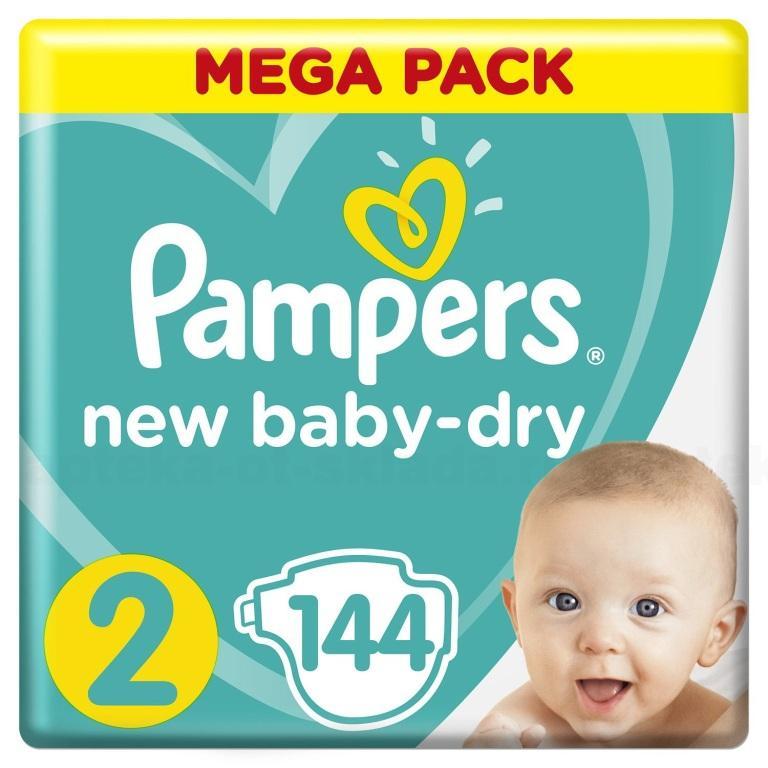 Подгузники Pampers new baby-dry р 2 (4-8 кг) N 144