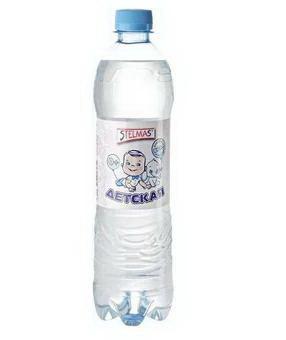 Стэлмас вода детская природная питьевая артезианская негазированная 1,5л