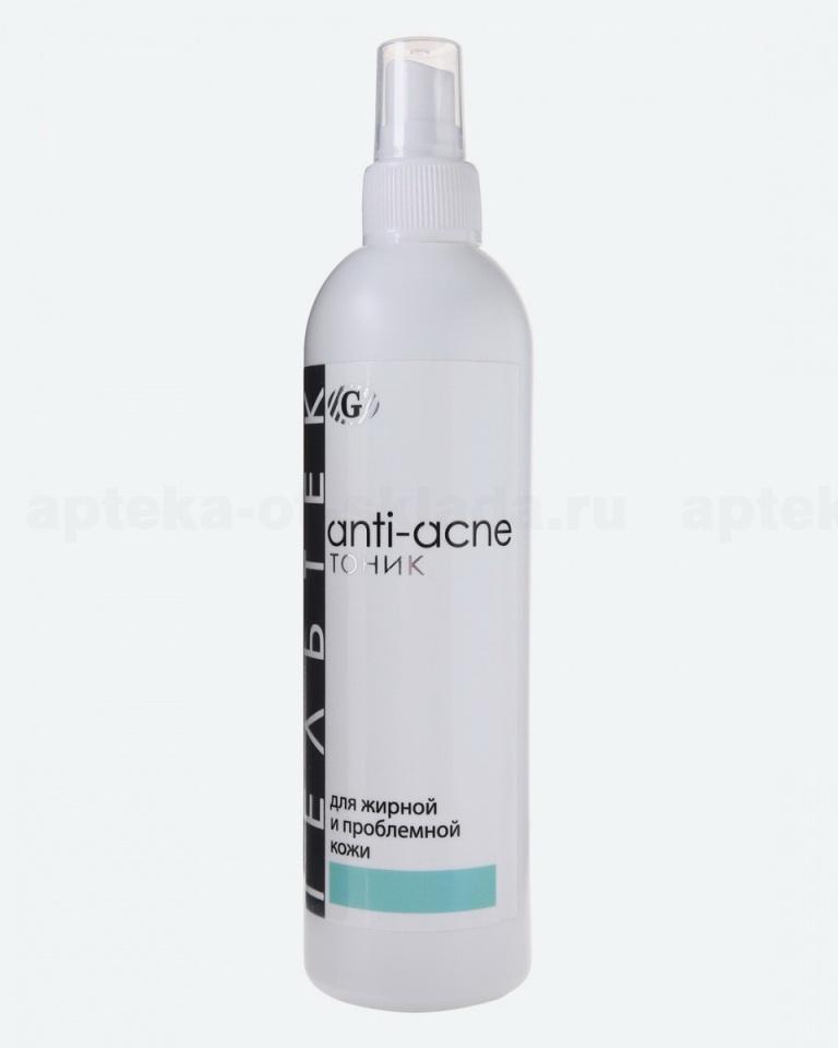 Гельтек anti-acne тоник для жирной и проблемной кожи 300г
