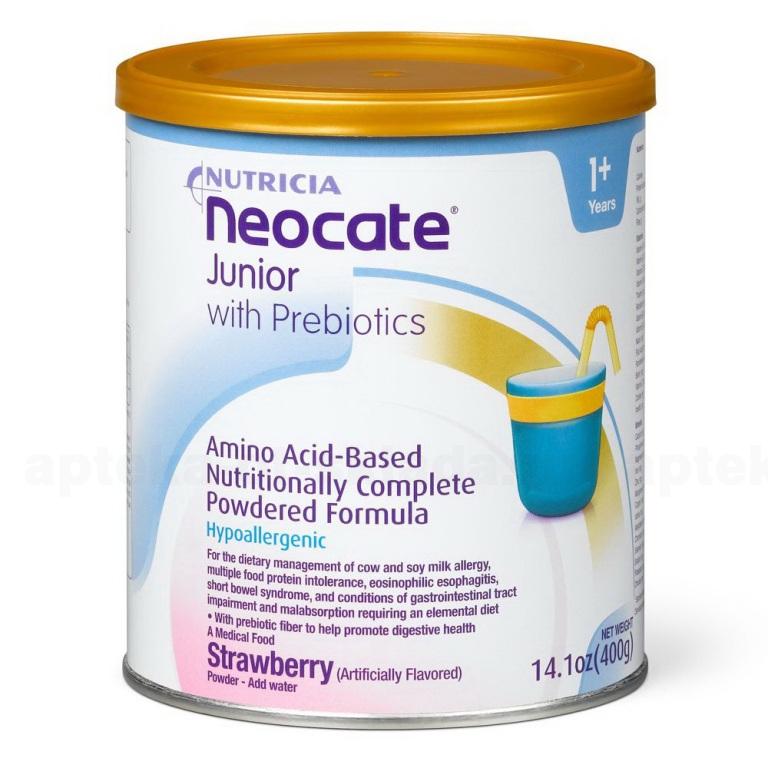 Неокейт Джуниор смесь сухая для детей гипоаллергенная нейтральн вкус с 1года 400г