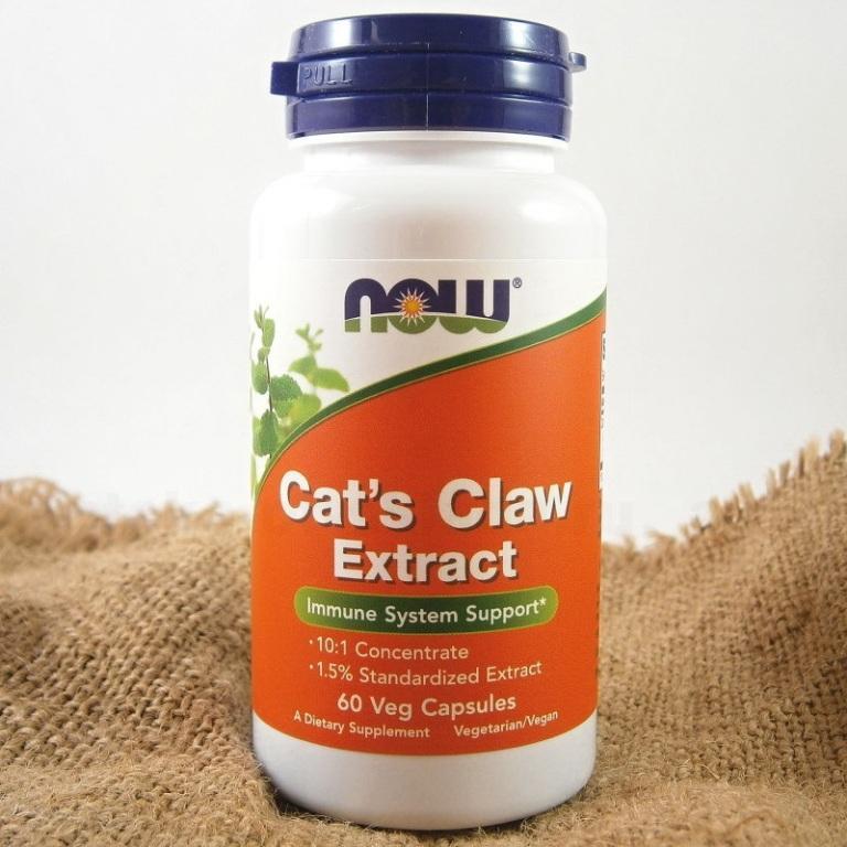 NOW Cats Claw кошачий коготь капс 562.73мг N 60