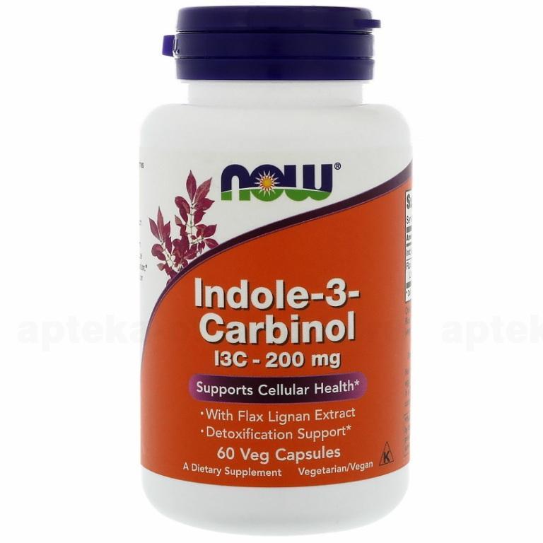 NOW Indol-3-Carbinol супер индол-3-карбинол капс 580мг N 60