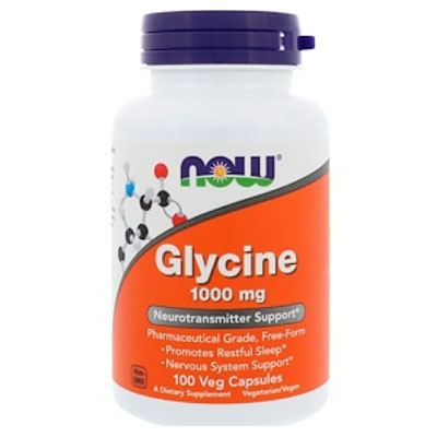 NOW Glycine глицин капс 1184мг N 100